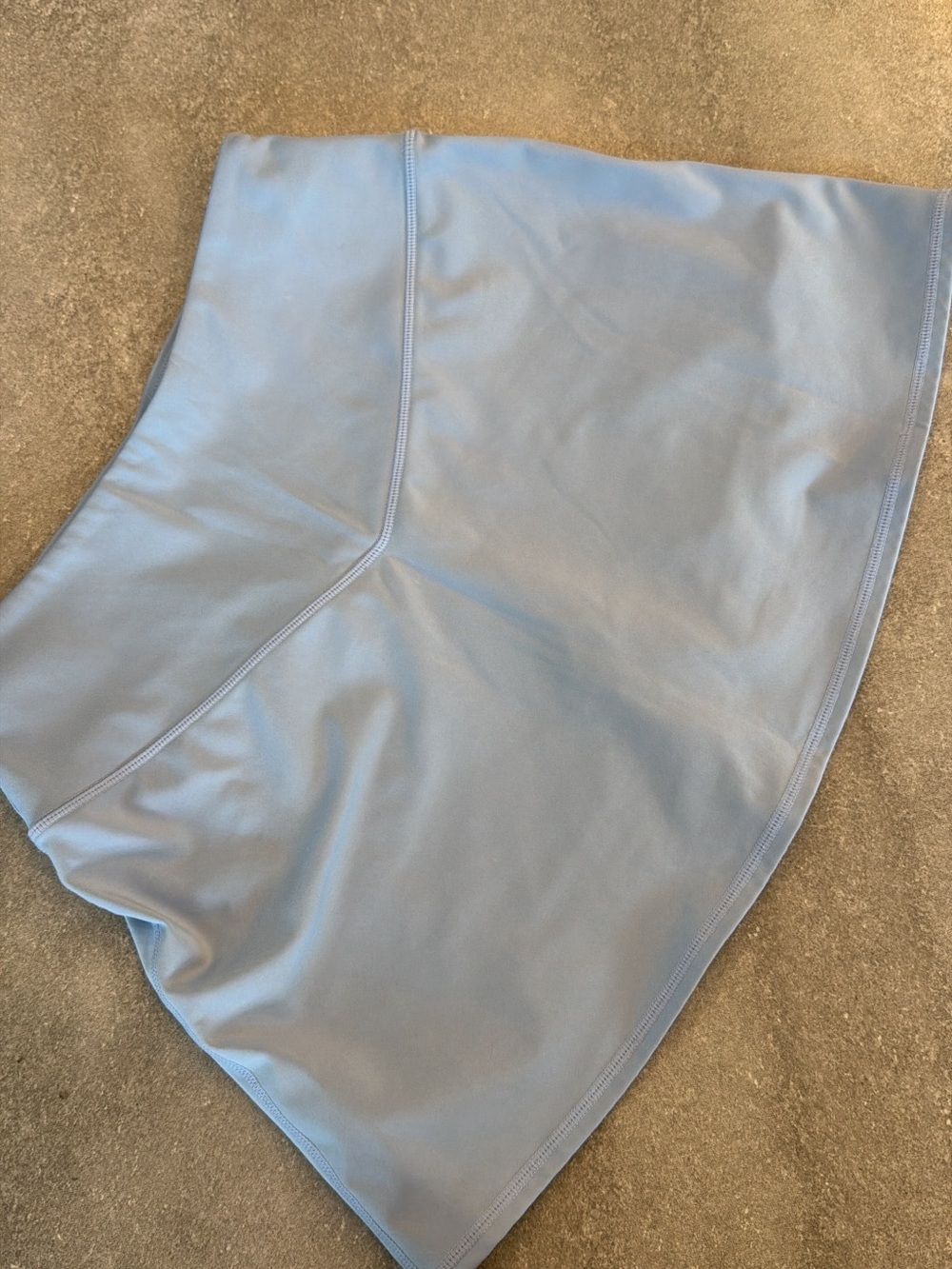 ANTONIO MELANI Light Blue Athletic Skort with Clean Seams tennis